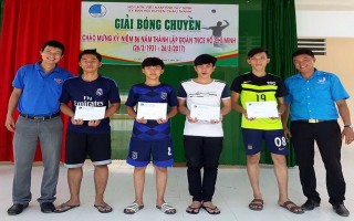 Châu Thành: Khai mạc Giải bóng Chuyền học sinh khối THPT