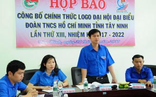 Công bố chính thức logo Đại hội đại biểu Đoàn TNCS Hồ Chí Minh tỉnh Tây Ninh lần thứ XIII