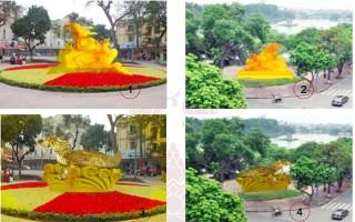 Đề xuất đúc tượng rùa vàng 10 tấn tại hồ Hoàn Kiếm