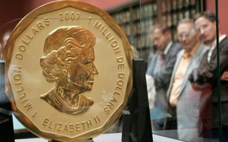 Trộm đánh cắp đồng xu vàng 100 kg ở bảo tàng Đức