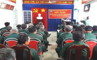 Hội Cựu TNXP Tây Ninh tổng kết phong trào thi đua năm 2016
