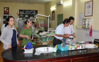 Kiểm tra hành nghề y dược tư nhân tại thành phố Tây Ninh