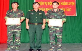 Tân Châu: Hoàn thành nhiệm vụ huấn luyện quân nhân dự bị