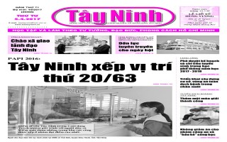 Điểm báo in Tây Ninh ngày 05.04.2017