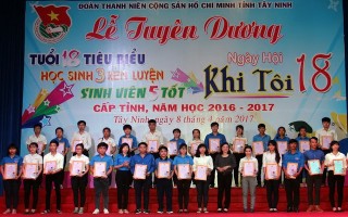 Tuyên dương 29 tấm gương học sinh, sinh viên tiêu biểu