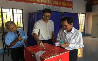 Châu Thành: Bầu cử trưởng ấp, khu phố nhiệm kỳ 2017-2019