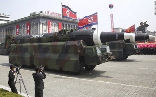 Triều Tiên phóng tên lửa không thành công
