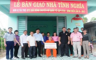 Tặng nhà tình nghĩa cho các gia đình chính sách ở Tây Ninh