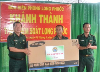 Khánh thành Trạm kiểm soát biên phòng Long Phước