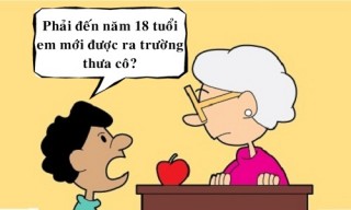 Cô khổ hay trò khổ?