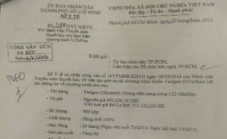 Liên hiệp hữu nghị: '3 tháng không nhận được hồ sơ 20.000 viên thuốc viện trợ'