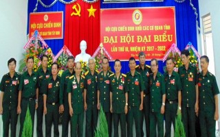 Đại hội CCB khối các cơ quan tỉnh nhiệm kỳ 2017-2022