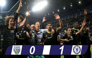 Vượt ải West Brom, Chelsea vô địch Ngoại hạng Anh trước 2 vòng