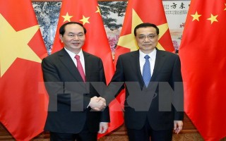 Chủ tịch nước hội kiến Thủ tướng Trung Quốc Lý Khắc Cường