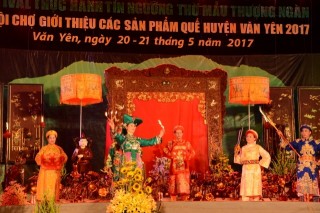 Festival "Thực hành tín ngưỡng thờ Mẫu Thượng ngàn" tại Yên Bái