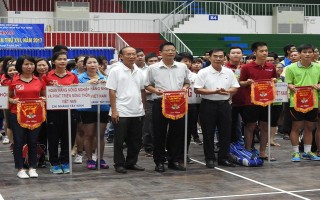 Khai mạc Hội thao Ngân hàng Tây Ninh lần thứ XVI năm 2017