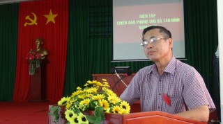 Thành phố Tây Ninh tổ chức diễn tập chiến đấu phòng thủ cấp xã