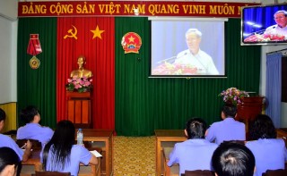 Viện KSND Tây Ninh: Triển khai chuyên đề Học tập và làm theo tư tưởng, đạo đức, phong cách Hồ Chí Minh