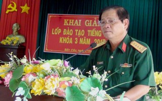 Khai giảng Lớp đào tạo tiếng Khmer