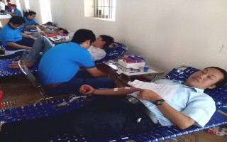 Huyện Dương Minh Châu: Gần 300 người hiến máu tình nguyện