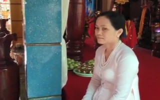 Bà Kim Hà cam kết không hoạt động tôn giáo trái pháp luật