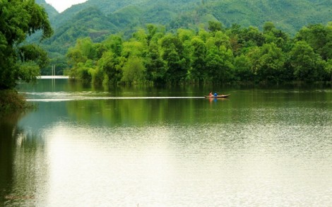 Hồ Gò Miếu - Điểm du lịch hấp dẫn của huyện Đại Từ (Thái Nguyên)