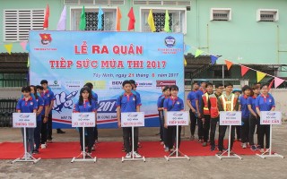 Ra quân tiếp sức mùa thi