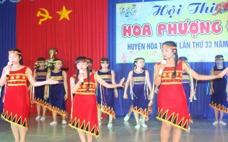 Hội thi Hoa phượng đỏ huyện Hoà Thành năm 2017