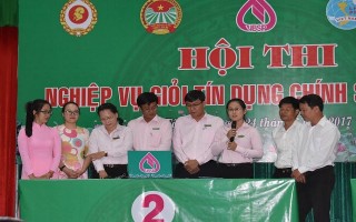 Hội thi nghiệp vụ giỏi tín dụng chính sách xã hội