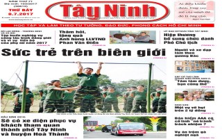 Điểm báo in Tây Ninh ngày 08.07.2017