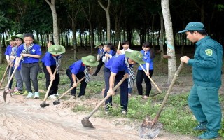 Ra quân công tác dân vận năm 2017