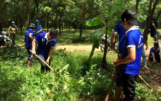 Châu Thành: Đón 80 sinh viên tham gia chiến dịch Mùa hè xanh