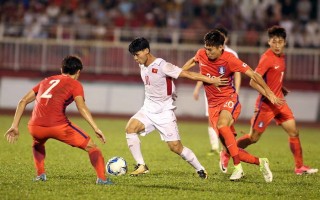 Vé xem trận U-22 VN và Các ngôi sao K-League: cao nhất 250.000 đồng