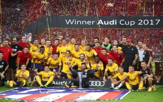 Điểm tin sáng 3-8: Hạ Liverpool, Atletico Madrid vô địch Audi Cup