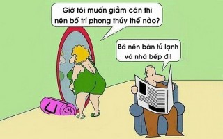 Phong thuỷ giúp giảm cân