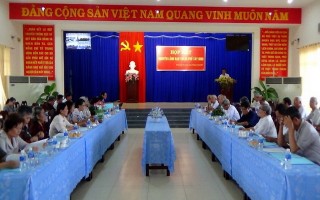 Thành uỷ Tây Ninh họp mặt các đồng chí nguyên là lãnh đạo Thành phố