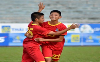 Viettel vào chung kết giải bóng đá vô địch U15 quốc gia- Cúp Thái Sơn Bắc 2017