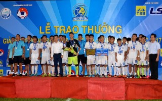 PVF chật vật vào chung kết vô địch U15 quốc gia- Cúp Thái Sơn Bắc 2017