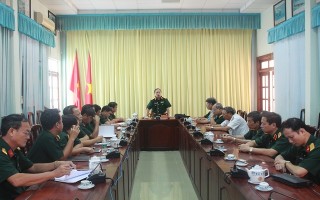 Hội đồng xét duyệt chức danh Giáo sư ngành Khoa học quân sự (Bộ Quốc phòng) làm việc tại Tây Ninh