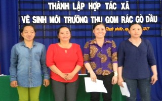 Gò Dầu: Thành lập HTX Vệ sinh môi trường thu gom rác