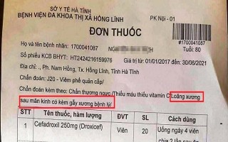 Cụ ông 80 tuổi bị chẩn đoán 'loãng xương sau mãn kinh'