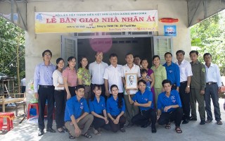 Huyện Dương Minh Châu: Bàn giao nhà nhân ái cho thanh niên nghèo