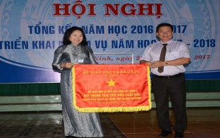 Trường lớp trong tỉnh cơ bản đáp ứng nhu cầu học tập của người dân