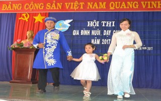 Hội thi “Gia đình nuôi, dạy con tốt” huyện Dương Minh Châu