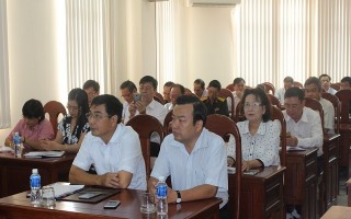 Hội nghị báo cáo viên tháng 8.2017