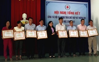 Tổng kết công tác Hội và phong trào Chữ thập đỏ trường học năm học 2016-2017