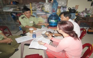Kiểm tra vệ sinh an toàn thực phẩm dịp Tết Trung thu tại huyện Gò Dầu