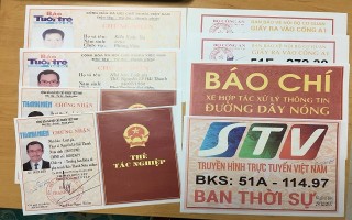 Thêm một vụ giả danh báo chí