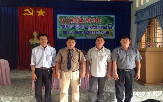 Ra mắt HTX Sản xuất và dịch vụ nông nghiệp Lợi Thuận