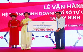 Vietlott chính thức có mặt tại Tây Ninh